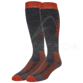SIMMS Merino Midweight OTC Carbon Sock