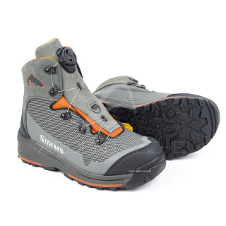 Simms Guide BOA Vibram wading boots - grip & protection - Ardent Fly Fishing
