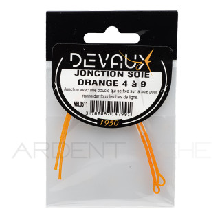 DEVAUX Orange Fly Line Connector 4 to 9