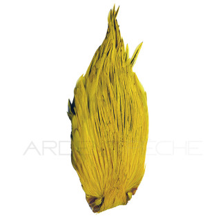 DEVAUX Top Grade Dyed Yellow Cock Necks