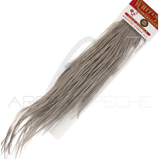 1/2 saddle WHITING bronze teinté gris