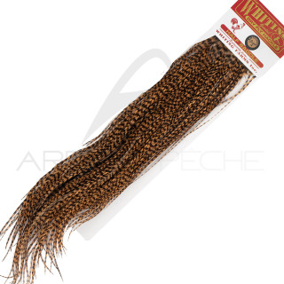 1/2 saddle WHITING bronze tinto march brown