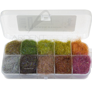 Sybai Flash Nymph Dark Colors Dubbing Dispenser Box