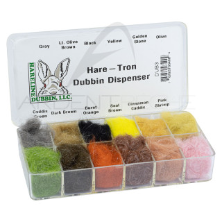 Boite distributrice Dubbing Lièvre Hare-tron 12 couleurs