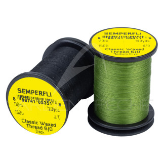 Fili di montaggio Semperfli Classic waxed thread 110 m 6/0