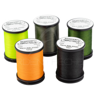 Tying Thread Semperfli Nano Silk Streamer 200D 3/0