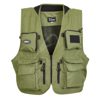 JMC TRADITION Olive V2 Fly Fishing Vest
