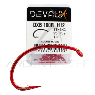DEVAUX Fly Hook DXB 100 red - Ardent fly fishing