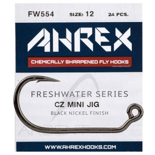 Fly hook AHREX AFW554 Mini Jig - Ardent fly fishing