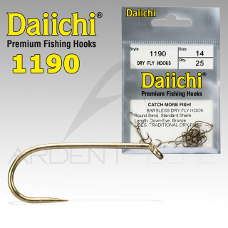 Amo mosca DAIICHI 1190 senza ardiglione - Ardent fly fishing