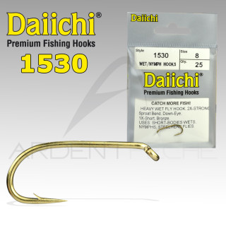 DAIICHI 1530 Wet Fly Heavy Wire Fly Hook