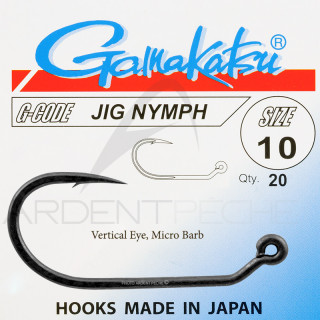 Amo da mosca Gamakatsu Jig nymph - Ardent fly fishing