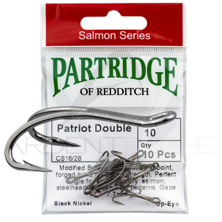 Fly hook PARTRIDGE double Salmon CS16/2B