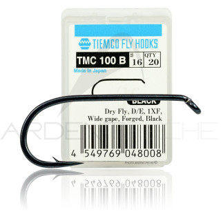 Amo mosca TIEMCO 100 Black - Ardent fly fishing