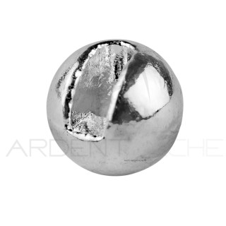 Perline tungsteno fesse ECO argento