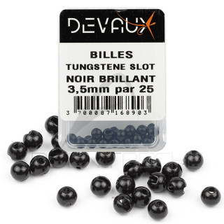 Tungsten SLOT Bead DEVAUX gloss black