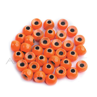 Tungsten bead AB FLY fluo orange