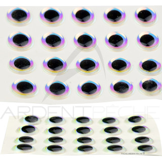 Occhi 3D adesivi super pearl