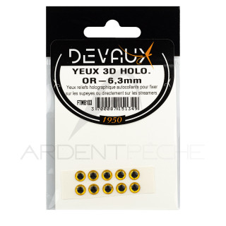 Occhi 3D DEVAUX Holo oro