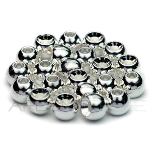 Pallina ottone ECO argento 