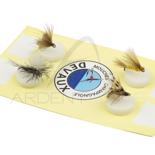 DEVAUX Selection 4 Emerger Flies 1
