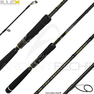 ILLEX The Artist X5 S 2152 M Dark Elf spinning rod demo