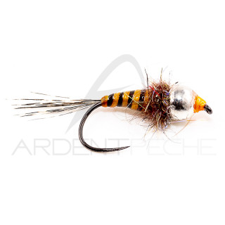 DEVAUX Fly Tungsten Bead Nymph JBNT 04-A (pack of 3)