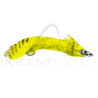 Mosca streamer luccio pesce persico STS RH Yellow