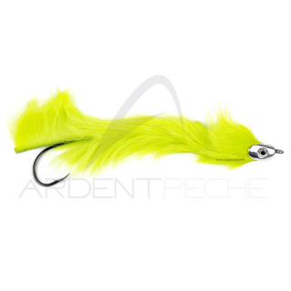 Mosca streamer luccio lucioperca STS RH Chartreuse