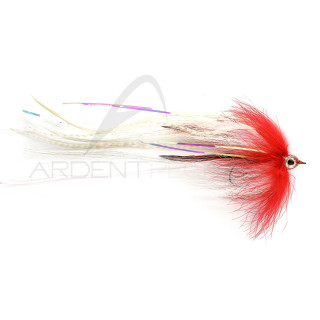 Mosca luccio Pike red white 6/0