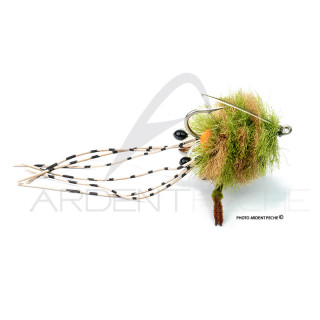 Mosca FMF bonefish Gumby crab olive 9017