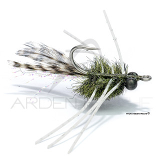 Mosca FMF bonefish JT´s Creole Crab Olive 9097