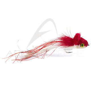 Mosca FMF Luccio Rabbit Strip Diver Red & White