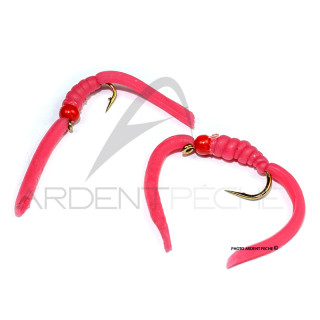 Mosca FMF Wiggly Worm rossa 9370