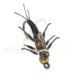 J-SON Realistic Fly Tungsten Nymph Black