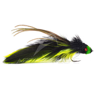 Mosche Rainy´s El Dorado Deceiver Black/chartreuse