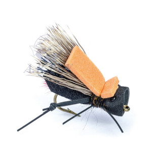 Rainy´s HOPPER POPPER BLACK Flies
