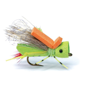 Rainy´s HOPPER POPPER CHARTREUSE Flies