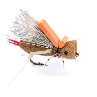 Rainy´s HOPPER POPPER TAN Flies