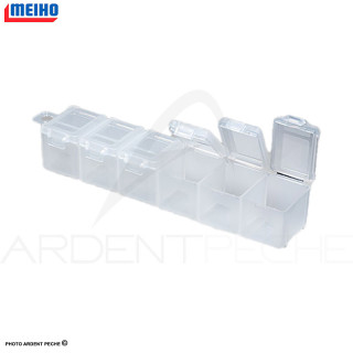 MEIHO Tai Raba Head Case 6 Clear Tackle Box