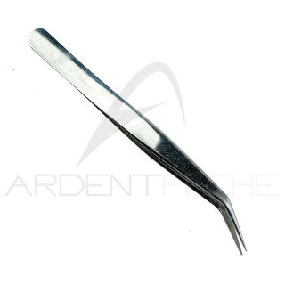 Curved tweezers