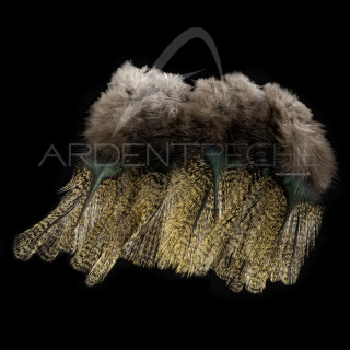 Pardo SELECT Grade 2 Aconchado Feathers