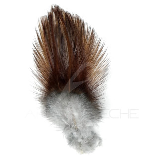 Pardo Feathers DEVAUX Pelle indio roux