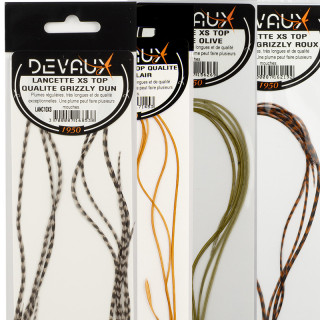 Cock Hackles DEVAUX XS Top Quality