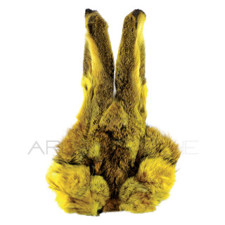 Hare Mask Whole Dyed Yellow