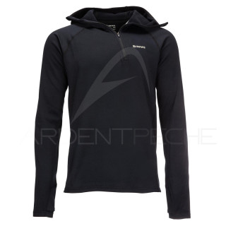 Intimo SIMMS Heavyweight Baselayer Hoody Black