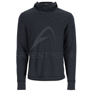 Felpa SIMMS Henry's Fork Hoody Black Heather