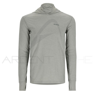 T-shirt con cappuccio SIMMS Solarflex guide cooling hoody Cinder