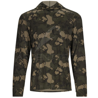 Felpa SIMMS Bugstopper SolarFlex Hoody Regiment Camo Olive Drab