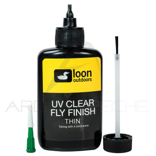 Resina UV LOON clear fly finish thin grand
